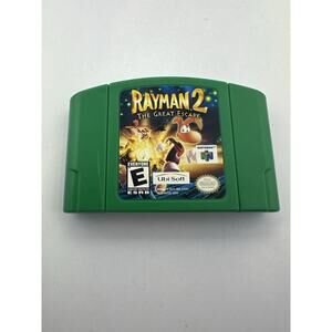 Rayman 2 The Great Escape Nintendo N64 1999 Authentic Tested N64